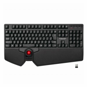 エレコムフルキーボード メンブレン式 リストレスト付 USBハブ付 ハードウェアマクロ対応 ブラック TK-TB01DMBK(代引不可)【送料無料】