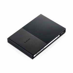 エレコム HDD 外付け ポータブル 番組録画向け USB3.2(Gen1) ブラック 1TB ELP-GTV010UBK(代引不可)【送料無料】