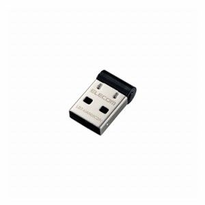 エレコム Bluetooth PC用USBアダプタ 超小型 Ver4.0 Class2 forWin10 ブラック LBT-UAN05C2/N(代引不可)