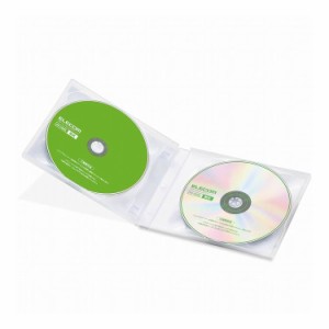 レンズクリーナー ブルーレイ 乾式 DVD CD にも使える 2枚組 AVD-CKBRDC エレコム(代引不可)