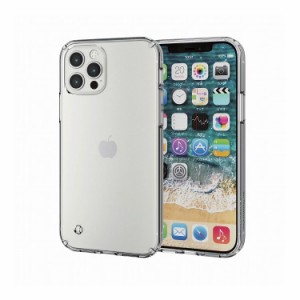 iPhone12 iPhone12 Pro ケース カバー 耐衝撃 ポリカーボネート TPU クリア 透明 ストラップホール付き 新素材 TRANTECT FORTIMO R シン