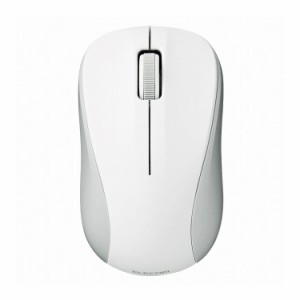 ワイヤレスマウス Bluetooth 3ボタン 抗菌 静音 軽量 IR LED Sサイズ ホワイト M-BY10BRSKWH エレコム(代引不可)【送料無料】