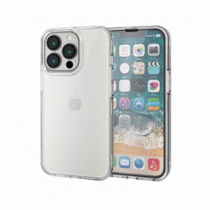 iPhone13 Pro ケース カバー ハード 360度保護 ガラスフィルム付 クリア PM-A21CHV360LCR エレコム(代引不可)【送料無料】