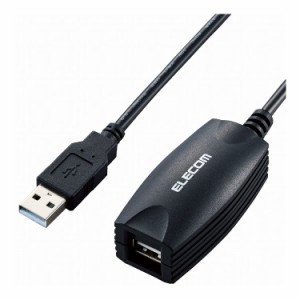 USBケーブル 延長ケーブル USB2.0対応 5m USB2-EXB50 エレコム(代引不可)【送料無料】