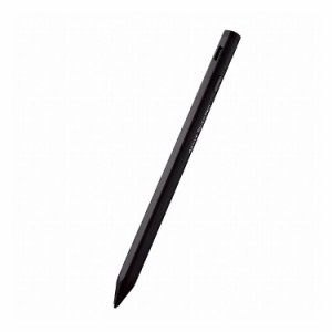 エレコム タッチペン スタイラスペン スマートフォン 対応 充電式 USB Type-C 充電 磁気吸着 極細 樹脂 D型 ペン先交換可 iPad iPhone An