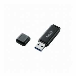 USBメモリ USB3.1 Gen1 スタンダード 16GB 1年保証 ブラック MF-HSU3A16GBK エレコム(代引不可)