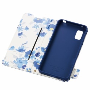 エレコム AQUOS wish2 / wish SH-51C SHG06 / A104SH / SH-M20 ケース カバー レザー TPU 手帳型 マグネット フラップ UltraSlim 花柄 ネ