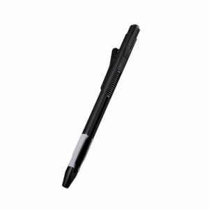 エレコム ELECOM Apple Pencil アップルペンシル 第2世代 ケース ハード カバー ノック式 クリップ ラバーグリップ付 ブラック TB-APE2KC