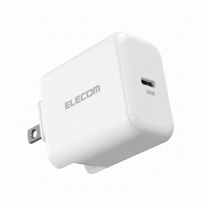 ELECOM PD 充電器 30W USB タイプC 1ポート スイングプラグ PSE技術基準適合 ノートPC ホワイト エレコム ACDC-PD2130WH(代引不可)【送料