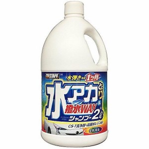 プロスタッフ 車用 洗車用品 水アカ取り撥水WAXシャンプー 2L S148