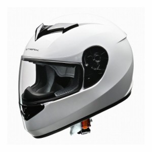 リード工業 STRAXフルフェイスヘルメットWHーL ホワイト SF12WHL【送料無料】