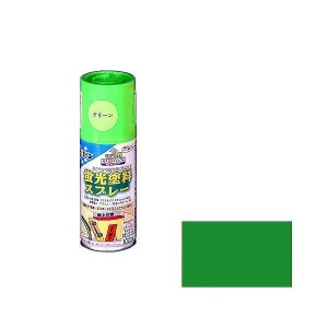 アサヒペン AP 蛍光塗料スプレー 100ML グリーン