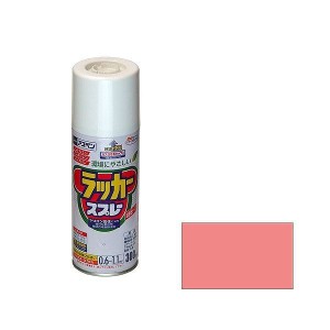 アサヒペン AP アスペンラッカースプレー 300ml ピンク