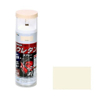 アサヒペン AP 2液ウレタンスプレー 300ML アイボリー【送料無料】