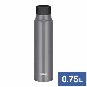 THERMOS サーモス 水筒 保冷炭酸飲料ボトル 0.75L FJK-750 SL シルバー アウトドア レジャー キャンプ 遠足(代引不可)【送料無料】