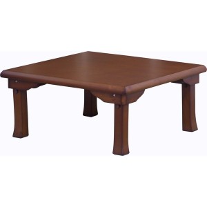 折りたたみ角座卓 座卓 75×75cm テーブル リビングテーブル 折れ脚テーブル ローテーブル(代引不可)【送料無料】