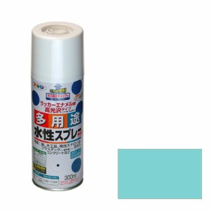 アサヒペン 水性多用途スプレー 300ML-ミントグリーン