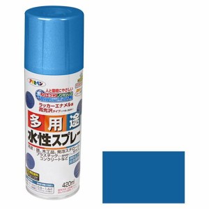 アサヒペン 水性多用途スプレー 420ML-スカイブルー