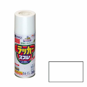 アサヒペン アスペンラッカースプレー 300ML-ツヤケシクリヤ