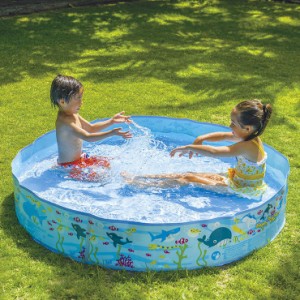 プール 子供用 水遊び 夏休み お盆休み 空気入れ不要 120×30㎝
