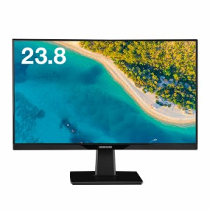 23.8型USB Type-C搭載 ワイド液晶ディスプレイ GH-LCW24P-BK PC モニター ディスプレイ PC用品 パソコン テレビ Green House グリーンハ