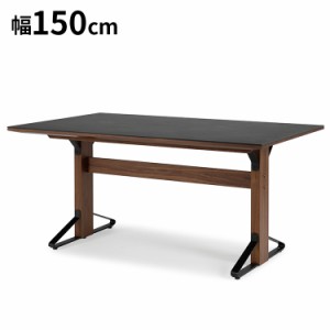 昇降式テーブル 幅150cm 高さ調節 テーブル 天板 デスク 机 リビングテーブル ダイニングテーブル ブラウン ローテーブル 上下 伸縮 在宅