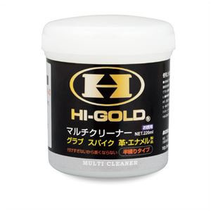 ハイゴールド 野球 マルチクリーナー OL-60 マルチクリーナー 半練りタイプ 容量 220ml お徳用 グラブ シューズ スパイク バッグ 合皮製