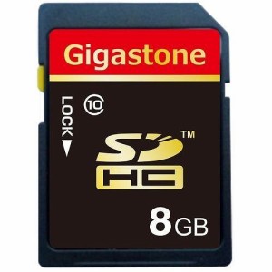 Gigastone Japan SDカード8GBclass10 11B1404