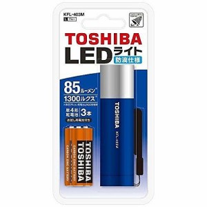 東芝 ミニカラーLEDライト ブルー 88ルーメン 防滴仕様 KFL-403M(L)【送料無料】