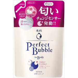 ファイントゥデイ資生堂 専科 パーフェクトバブル フォーボディー スウィートフローラル つめかえ用 350ML スキンケア 浴用 ボディソープ