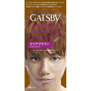 マンダム ギャツビー ナチュラルブリーチカラー クリアブラウン (医薬部外品) 1個 化粧品/男性化粧品/毛染め(代引不可)