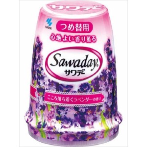 小林製薬 サワデー つめ替用 こころ落ち着くラベンダーの香り 140G 芳香消臭 トイレ用 トイレ用(代引不可)