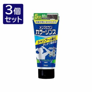 【3個セット】 ホーユー メンズビゲン カラーリンス ナチュラルブラック セット 販売 まとめ 売り 業務用(代引不可)【送料無料】