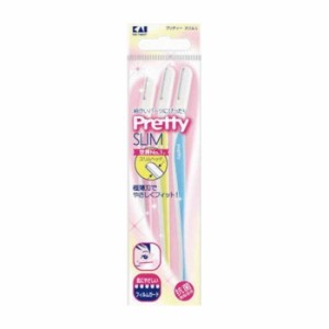 貝印 GA0006 Pretty プリティースリムL 3本入 日用品 日用消耗品 雑貨品(代引不可)