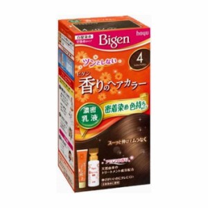ホーユー ビゲン 香りのヘアカラー 乳液 4 ライトブラウン 医薬部外品(代引不可)