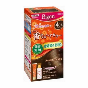 ホーユー ビゲン 香りのヘアカラー 乳液 4CA カフェブラウン 医薬部外品(代引不可)