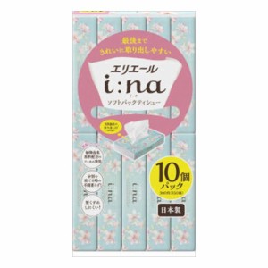 6個セット 大王製紙 エリエールイーナティシューソフトパック150W10P(代引不可)【送料無料】