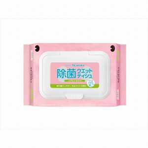 【単品】王子ネピア ネピア ウエットントン 除菌ウエットティッシュ ノンアルコールタイプ 無香料 50枚(代引不可)