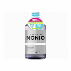 【6個セット】 ライオン NONIOプラスホワイトニング デンタルリンス 1000ml×6個(代引不可)【送料無料】