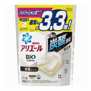 【6個セット】 P&Gジャパン アリエールジェルボール4D微香 つめかえハイパージャンボサイズ 39粒×6個(代引不可)【送料無料】