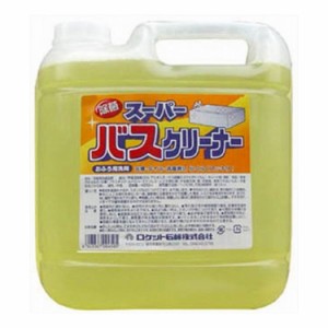 【単品3個セット】 ロケット石鹸 スーパーバスクリーナー 4L(代引不可)【送料無料】