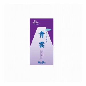 【単品6個セット】 日本香堂 青雲バイオレットバラ詰 約125G(代引不可)【送料無料】