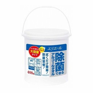 【2個セット】 大王製紙 E除菌 アルコール タオル本体 400枚(代引不可)【送料無料】