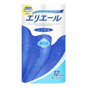 【3個セット】 大王製紙 エリエール トイレットティシュー 12ロール(シングル)(代引不可)【送料無料】