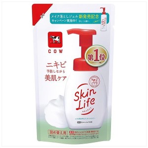 スキンライフ 薬用泡のふんわり洗顔 詰替用・140ml(代引不可)