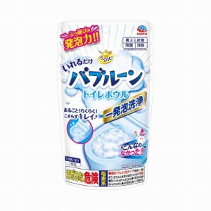 【単品2個セット】らくハピ バブルーン トイレボウル 160G アース製薬(代引不可)