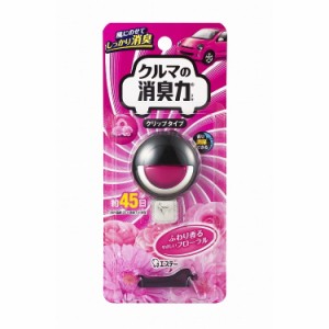 【単品3個セット】クルマの消臭力 クリップタイプ フローラル エステー(代引不可)