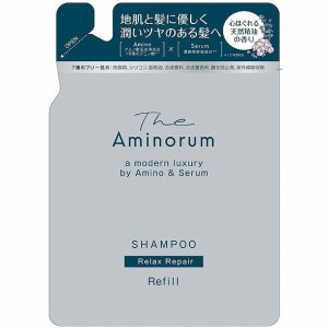 【単品16個セット】The Aminorum【ジ アミノラム】 SHAMPOO 詰替 熊野油脂(代引不可)【送料無料】