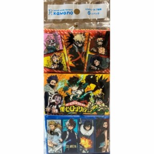 【単品4個セット】僕のヒーローアカデミアミニポケットティシュ6個 河野製紙(代引不可)