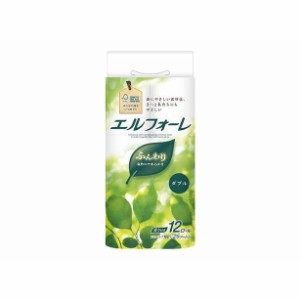 【単品7個セット】エルフォーレトイレットティシュー12R(ダブル) 大王製紙(代引不可)【送料無料】